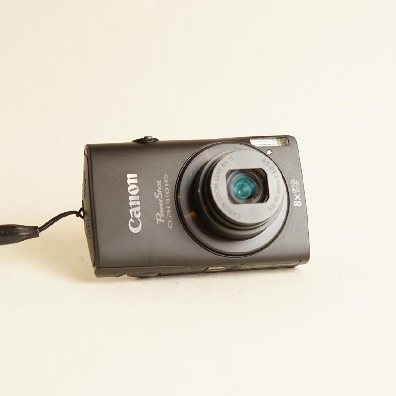 Canon PowerShot ELPH 310 HS Digital Camera | 12.1MP | Tested & Working | Black