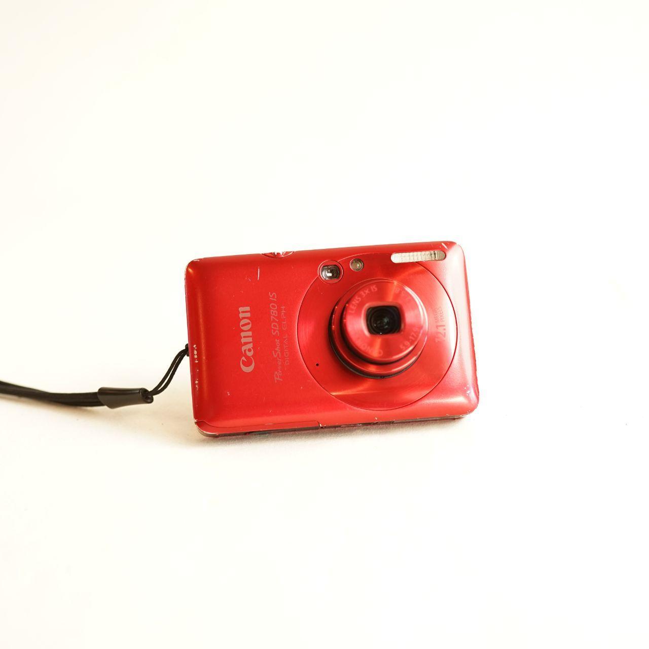 Canon PowerShot SD780 IS Digital Camera | 12.1MP | Tested & Working | Red