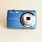 Nikon CoolPix S220 Digital Camera | 10MP | Tested & working | Blue