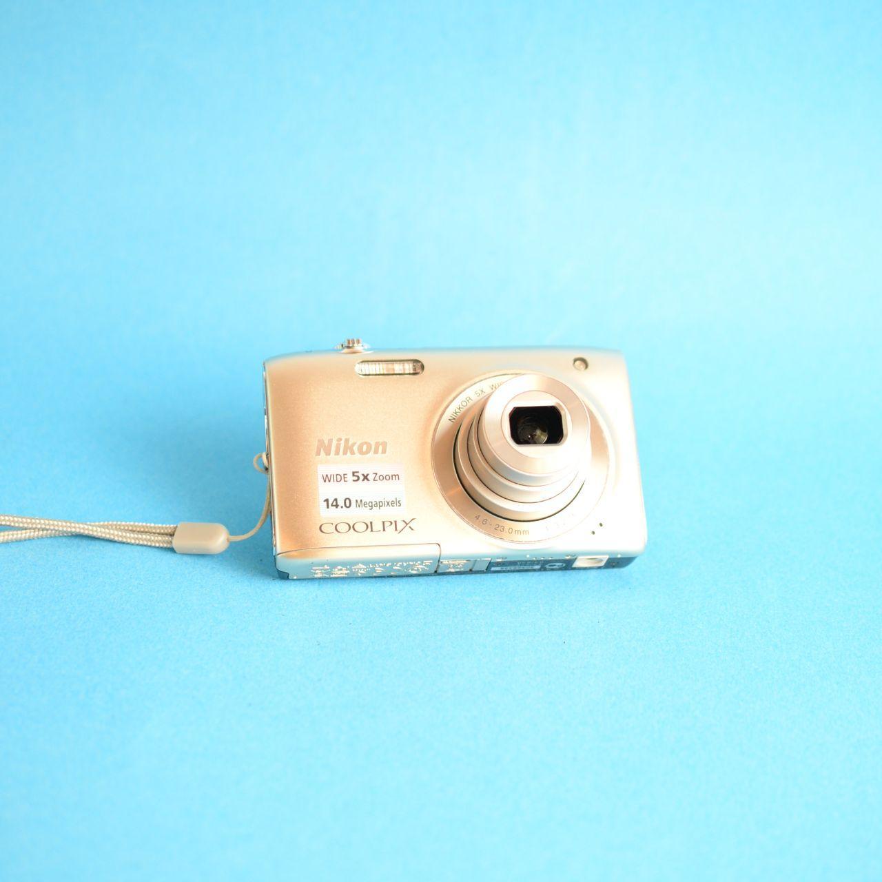 Nikon Coolpix S3100 Digital Camera | 14MP | Tested & Working | Silver