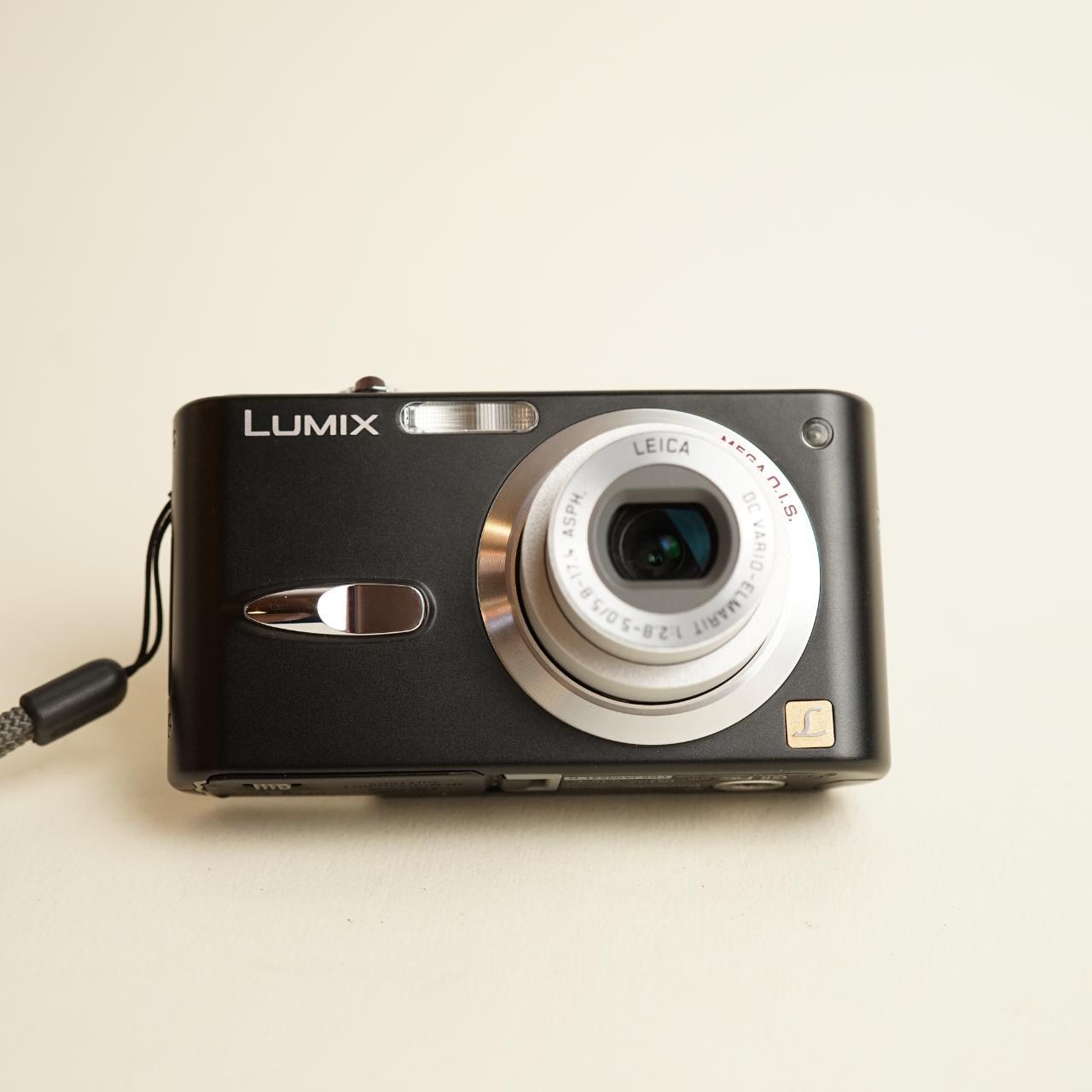 Panasonic Lumix DMC-FX3 Digital Camera | 6MP | Tested & Working | Black