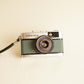 Olympus Trip 35 Film Camera | FULL CLA | 35mm Point & Shoot | Tested & Working | Silver & Green
