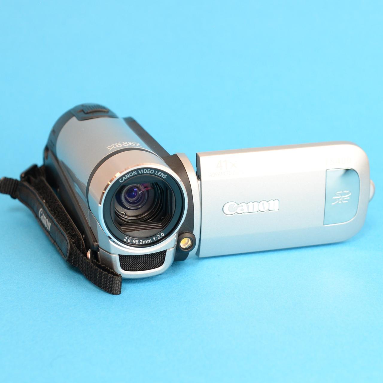 Canon FS400 Digital Camcorder | SD Video | Tested & Working | Silver