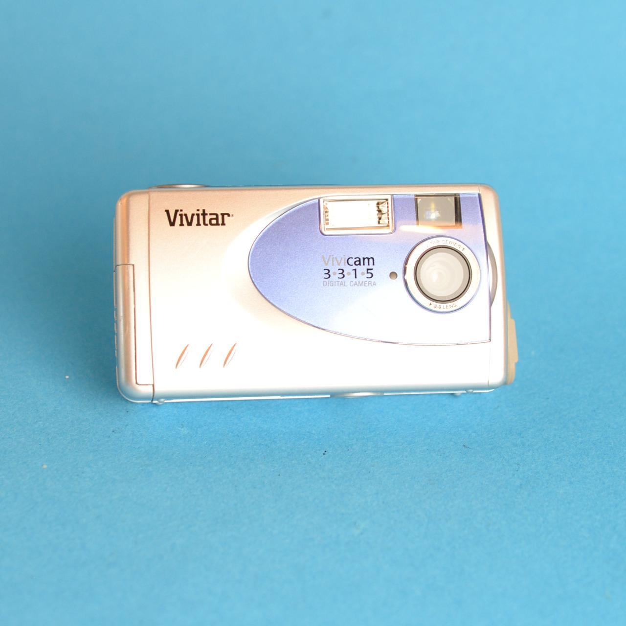 Vivitar Vivicam 3315 Digital Camera | 1.3MP | Tested & Working | Silver