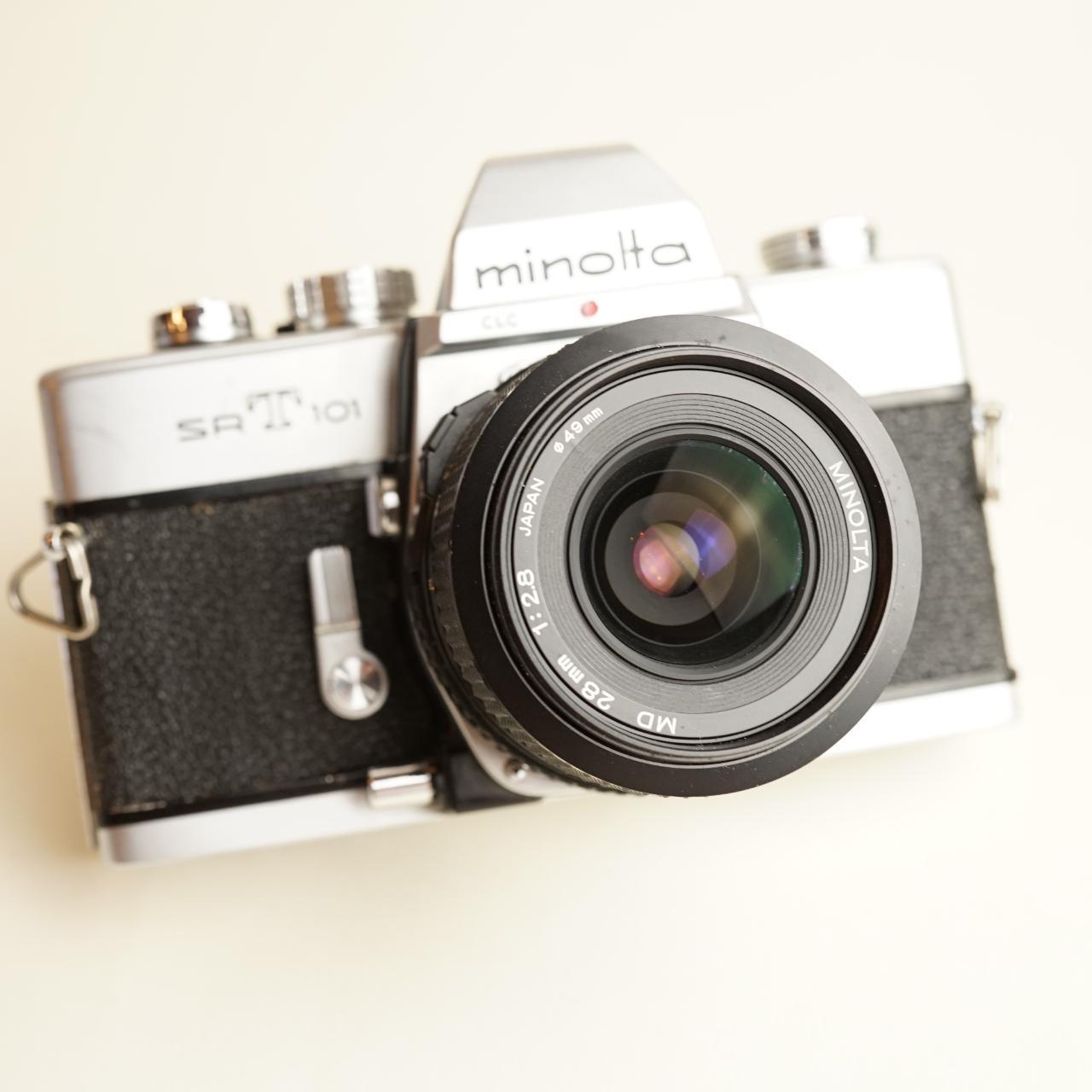 Minolta SRT101 | 35mm SLR Film Camera | FULL CLA | Silver