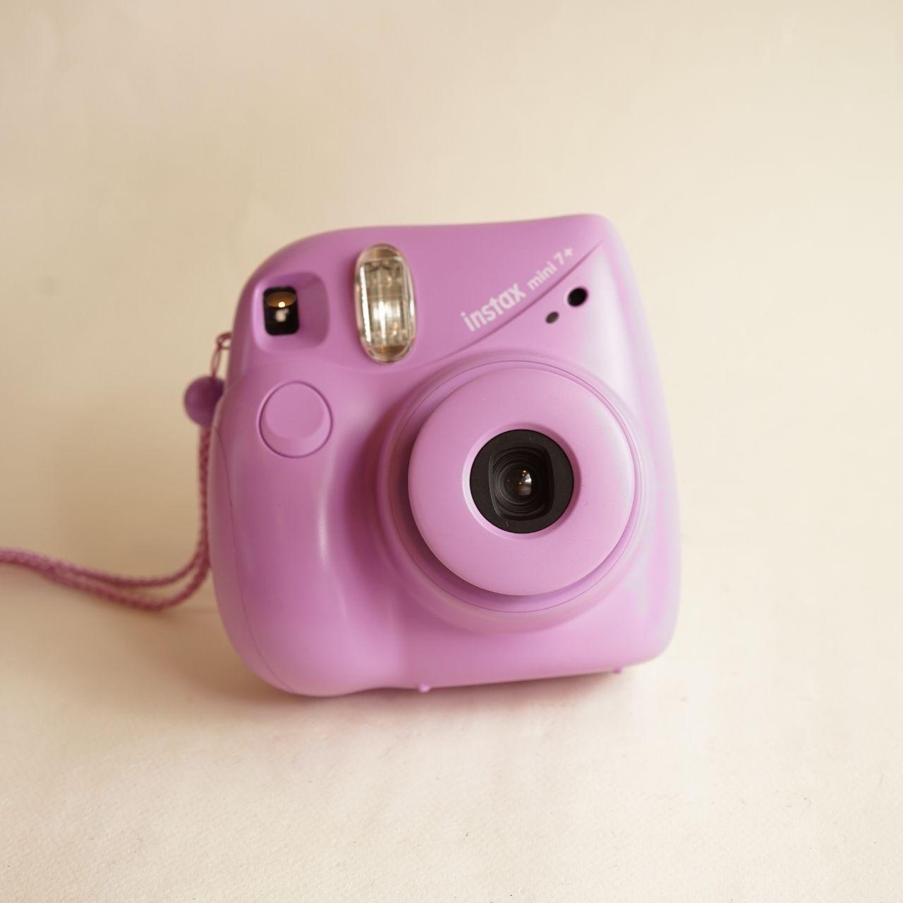 Fujifilm Instax Mini 7+ Instant Film Camera | Tested & Working | Pink