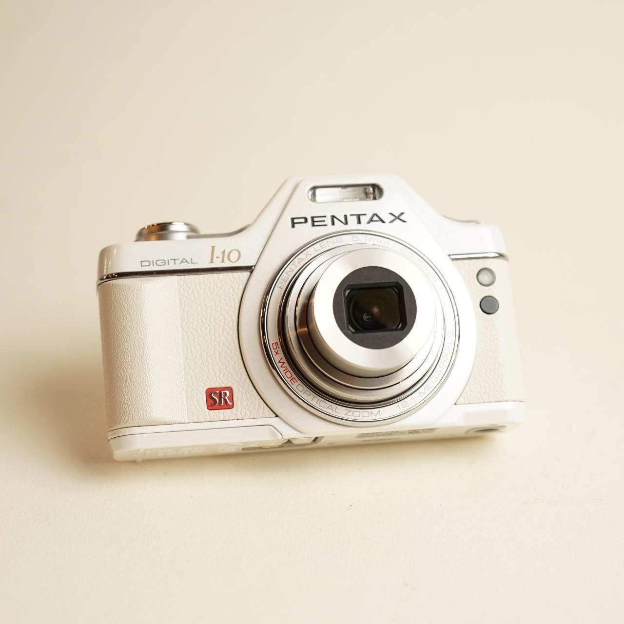 Pentax Optio I-10 Digital Camera | 12.1MP | Tested & Working | White