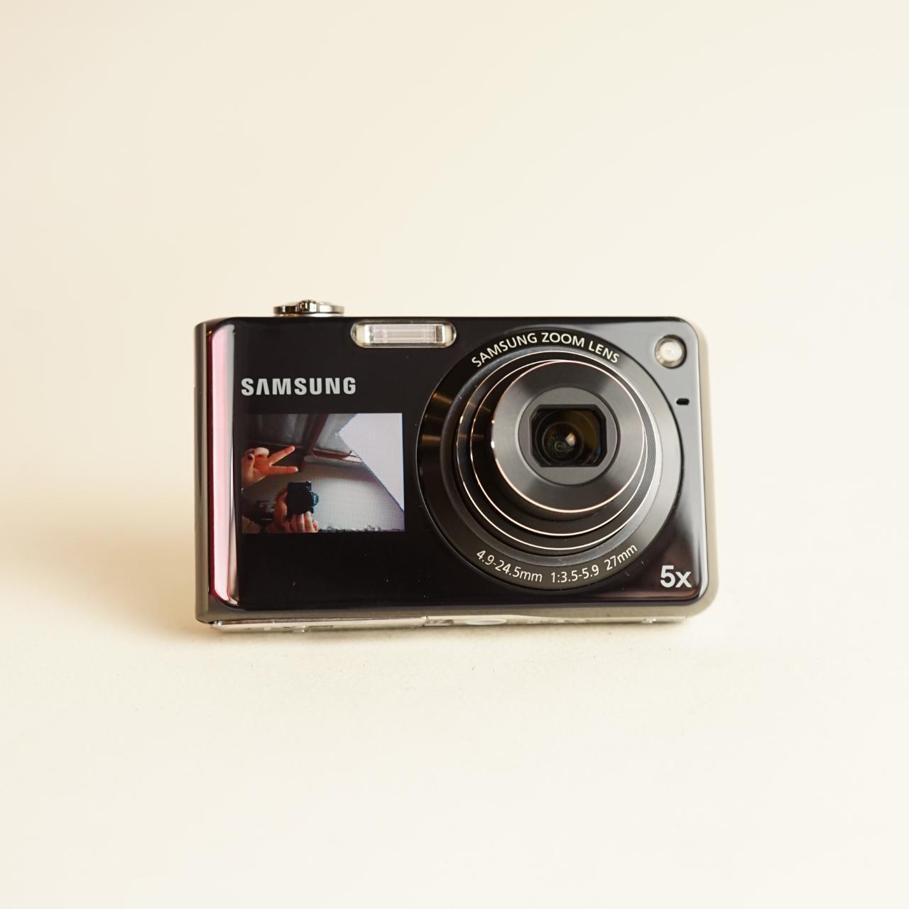 Samsung TL210 Digital Camera W/ Selfie Screen | 12MP | Tested & Working | Black