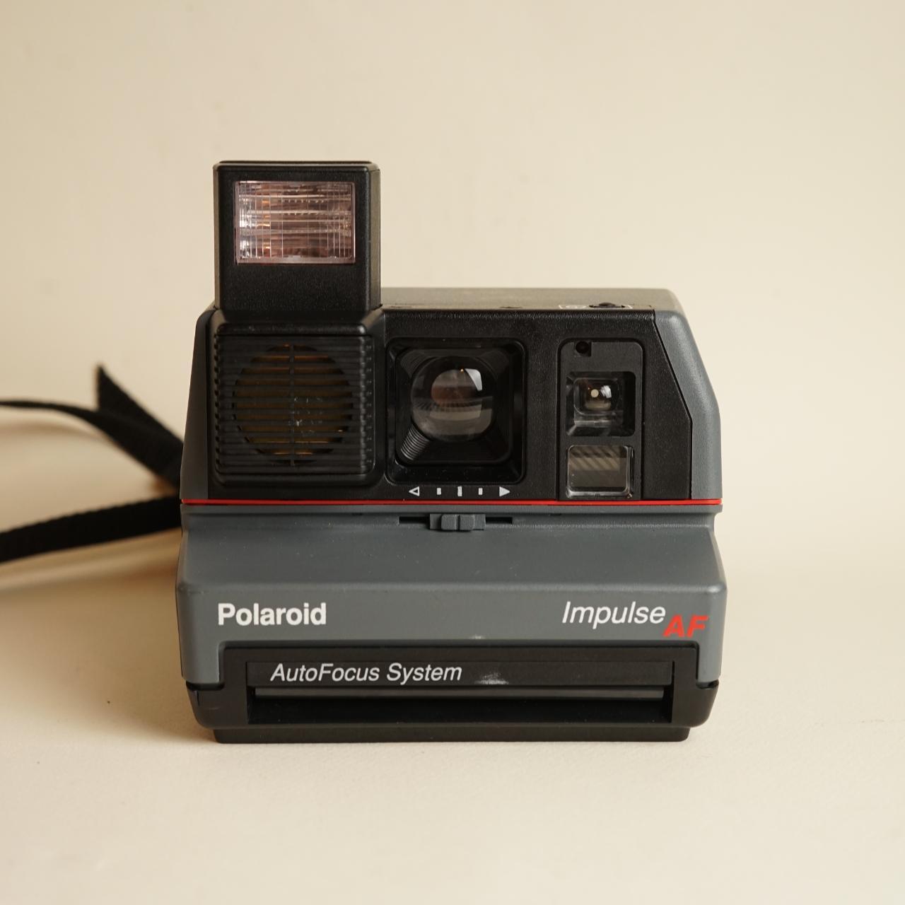 Polaroid Impulse AF Instant Camera | Tested & Working | Grey & Black