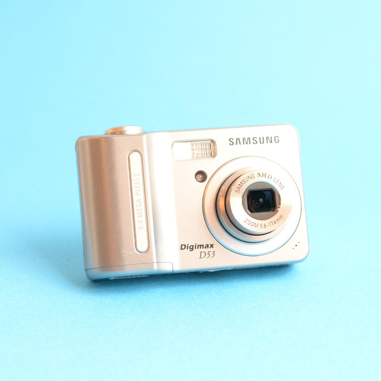 Samsung Digimax D53 Digital Camera | 5MP | Tested & Working | Silver