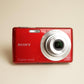 Sony Cyber-shot DSC-W620 Digital Camera | 14MP | Tested & Working | Red