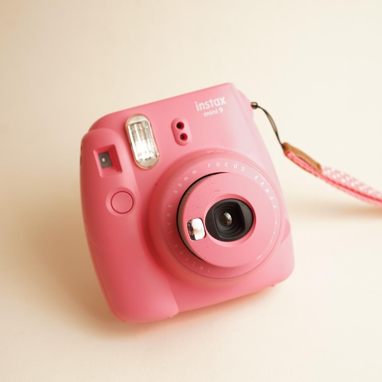 Fujifilm Instax Mini 9 Instant Camera | Tested & Working | Pink