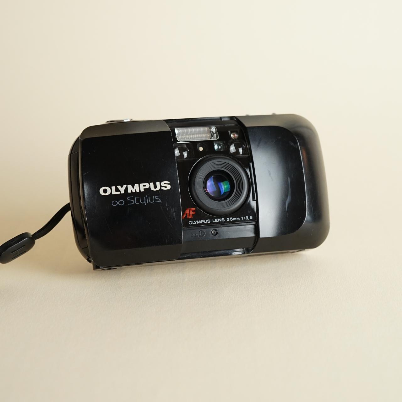 Olympus Infinity Stylus | 35mm Film Camera | Tested & Working | Black