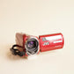JVC Everio GZ-MG750RU Camcorder | HDD Video | Tested & Working | Red