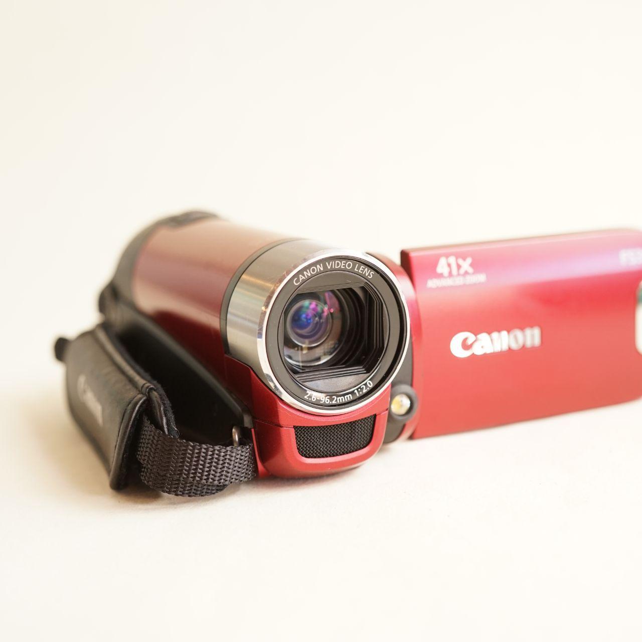 Canon FS300 Digital Camcorder | Tested & Working | Red