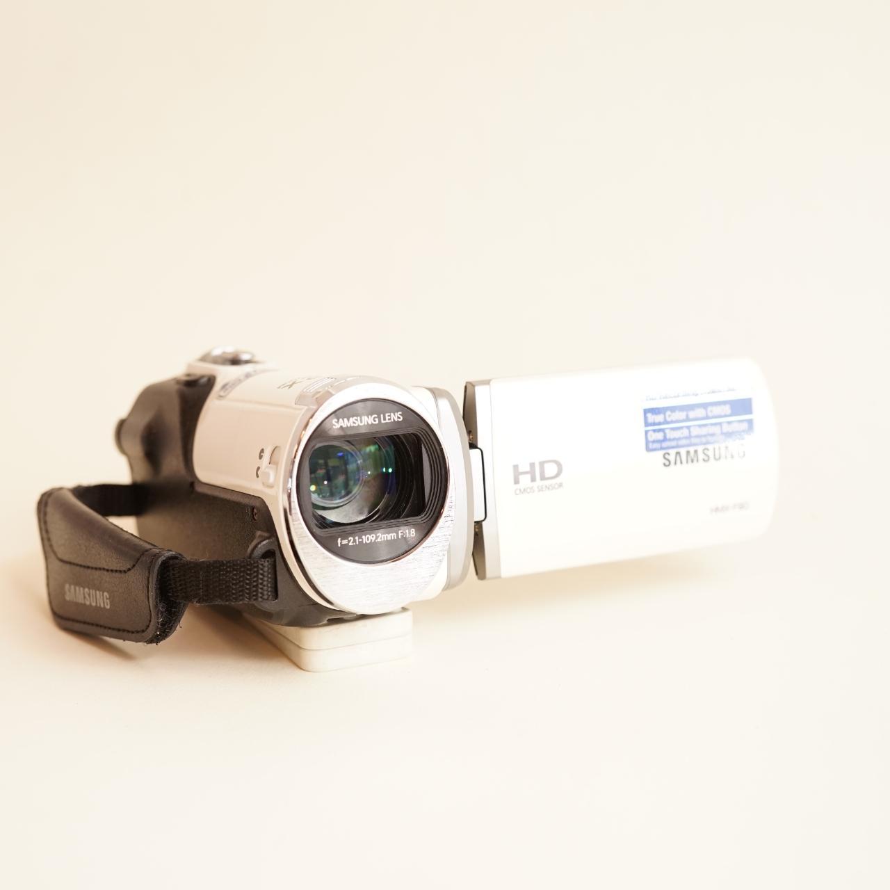 Samsung HMX-F90 Digital Camcorder | Tested & Working | White