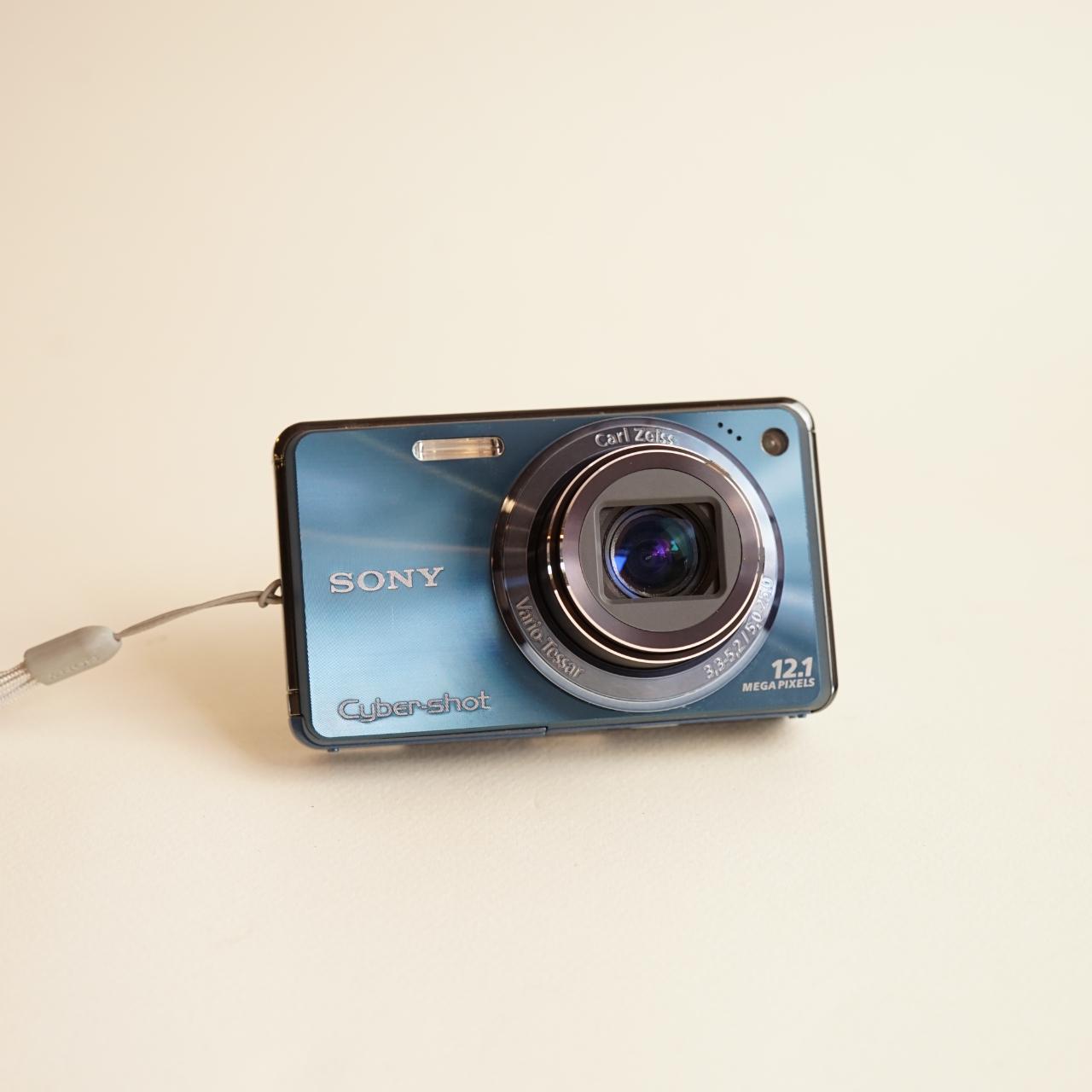 Sony CyberShot DSC-W290 Digital Camera | 12.1MP | Tested & Working | Blue