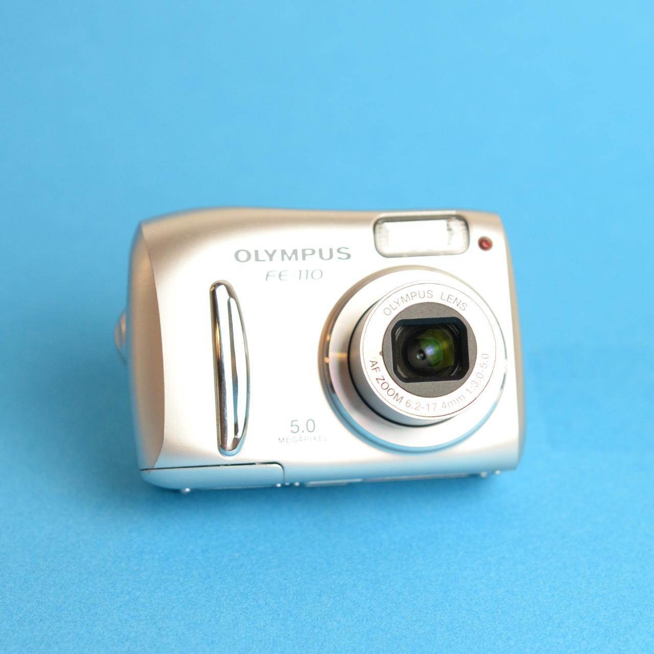 Olympus FE-110 Digital Camera | 5.0MP | Tested & Working | Silver