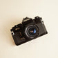 Canon F-1 | FULLY CLA'D | 35mm SLR Film Camera | Tested & Working | Black