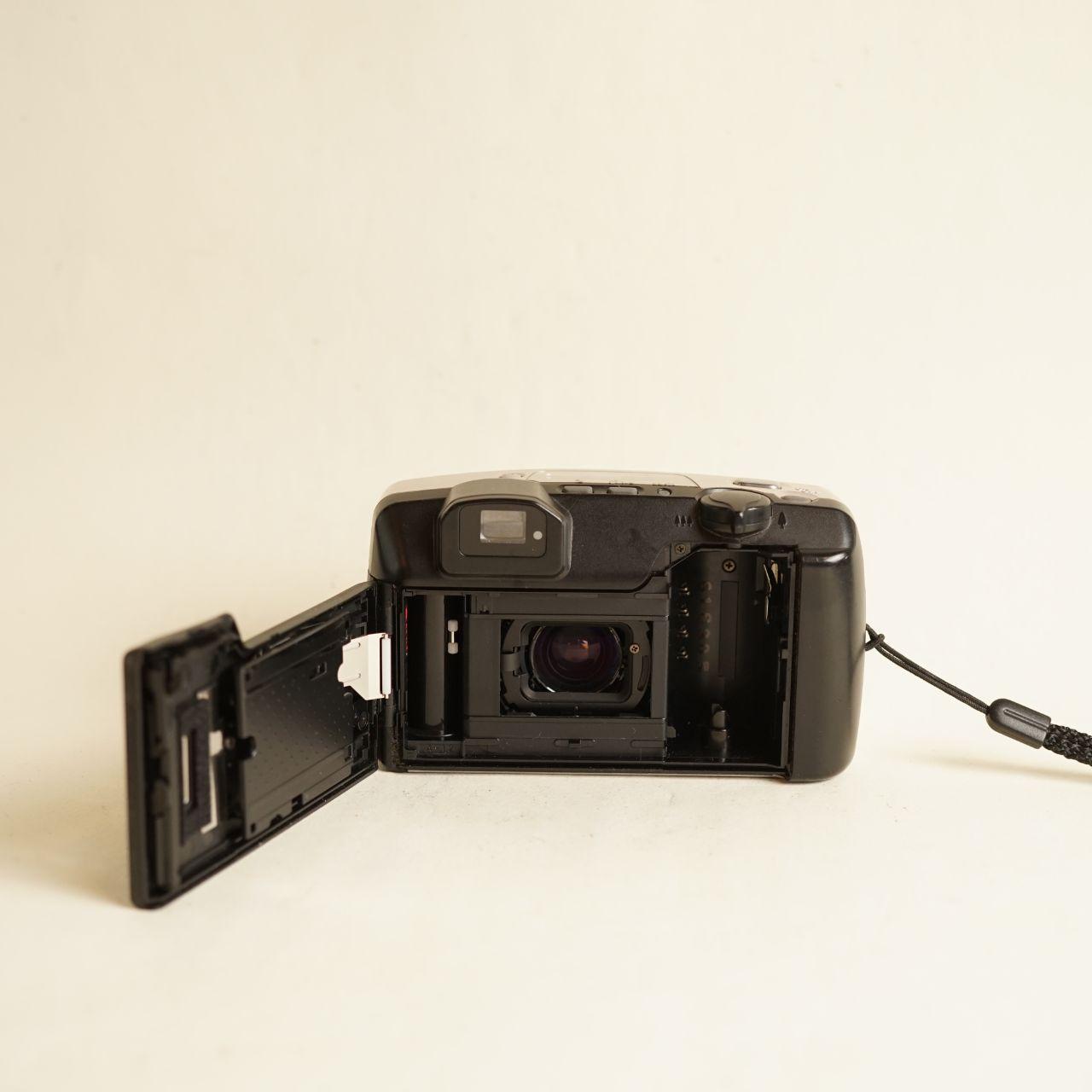 Pentax IQZoom 95S Film Camera | 35mm Point & Shoot | Tested & Working | Black