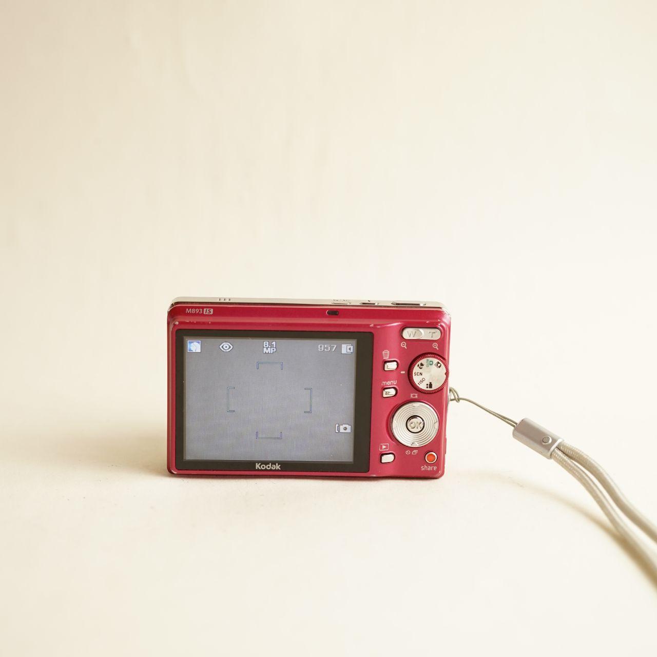 Kodak EasyShare M893 Digital Camera | 8.0MP | Tested & Working | Pink