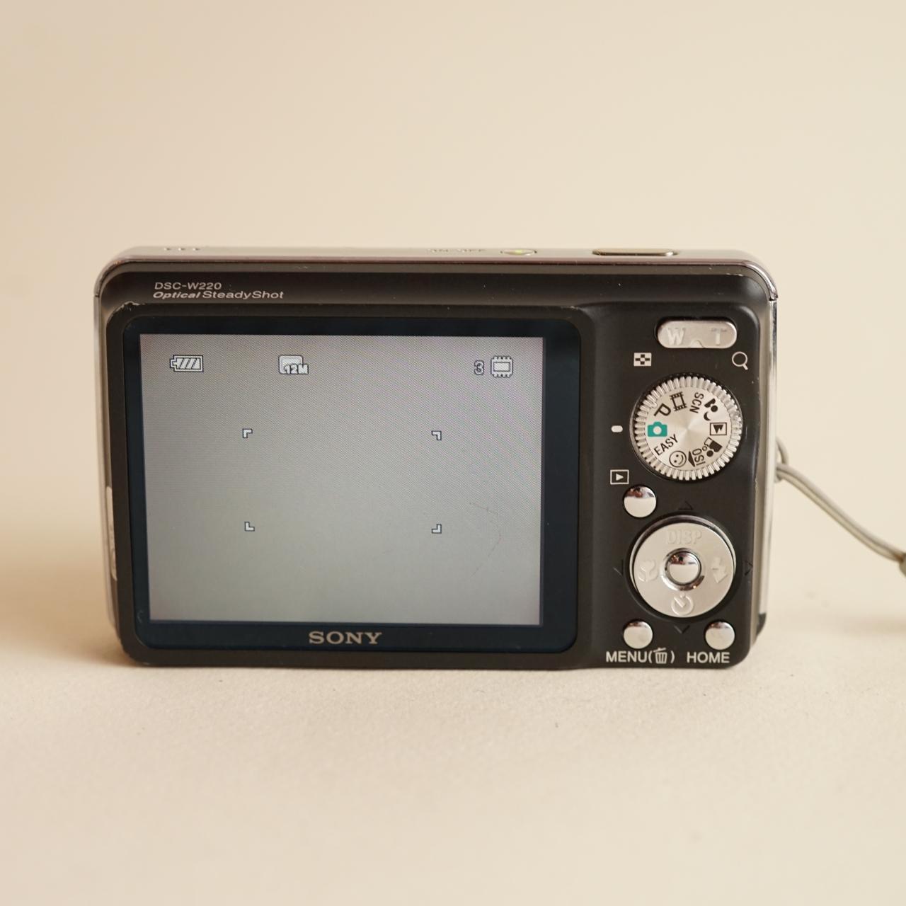 Sony Cyber-shot DSC-W220 Digital Camera | 12MP | Tested & Working | Black
