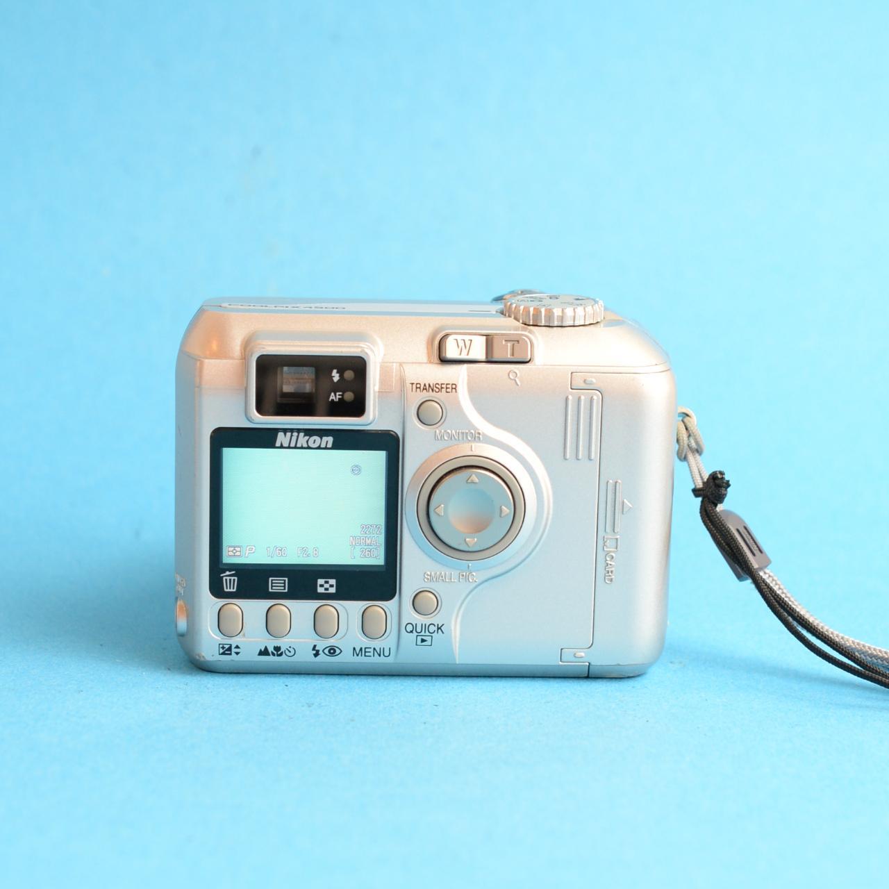Nikon Coolpix 4300 Digital Camera | 4MP | Tested & Working | Silver
