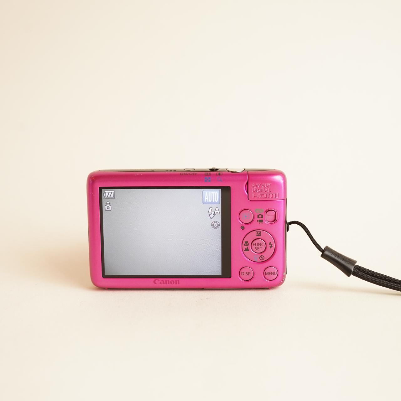Canon PowerShot SD1400 IS Digital Camera | 14.1MP | Tested & Working | Pink
