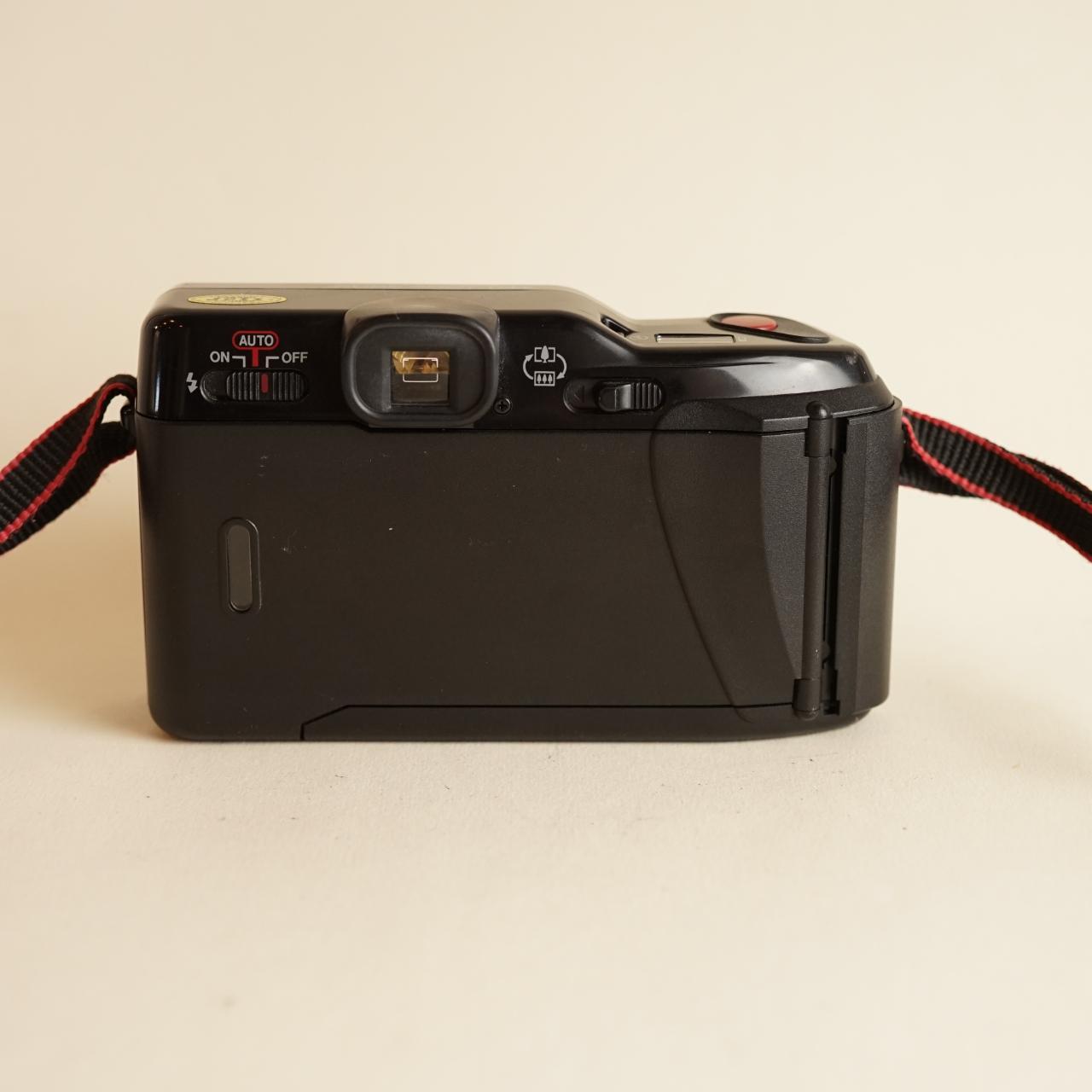 Canon Sure Shot Tele  35mm  Film Camera Point and Shoot | Tested & Working | Black