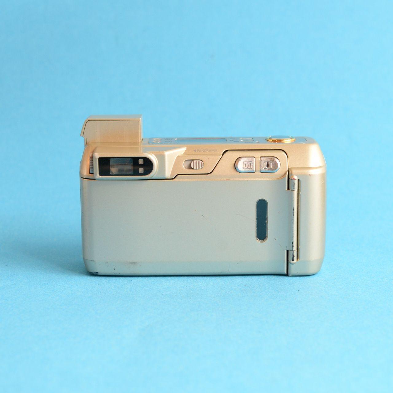 Nikon Lite Touch Zoom 120 Film Camera | 35mm Point & Shoot | Tested & Working | Gold