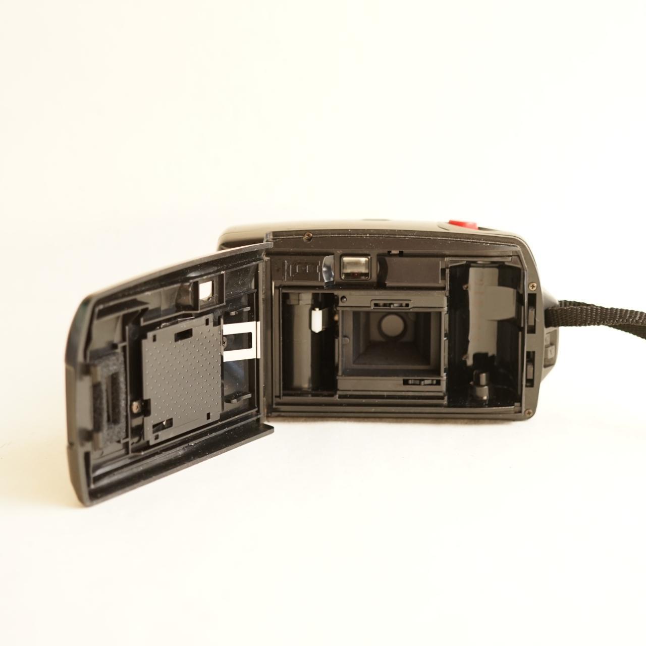 Pentax PC-100 Film Camera | 35mm Point & Shoot | Tested & Working | Black