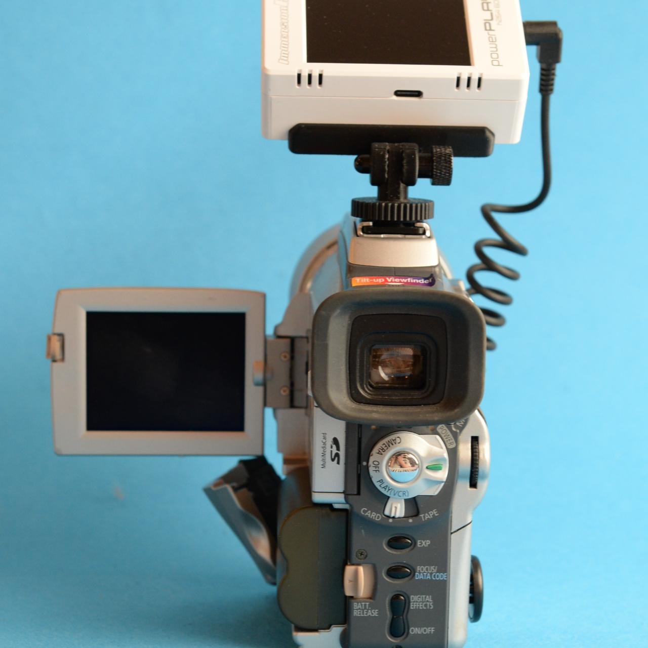 Canon Optura 100 Digital Camcorder with Tapeless Accessories | Camcorder | Tested & Working | Silver