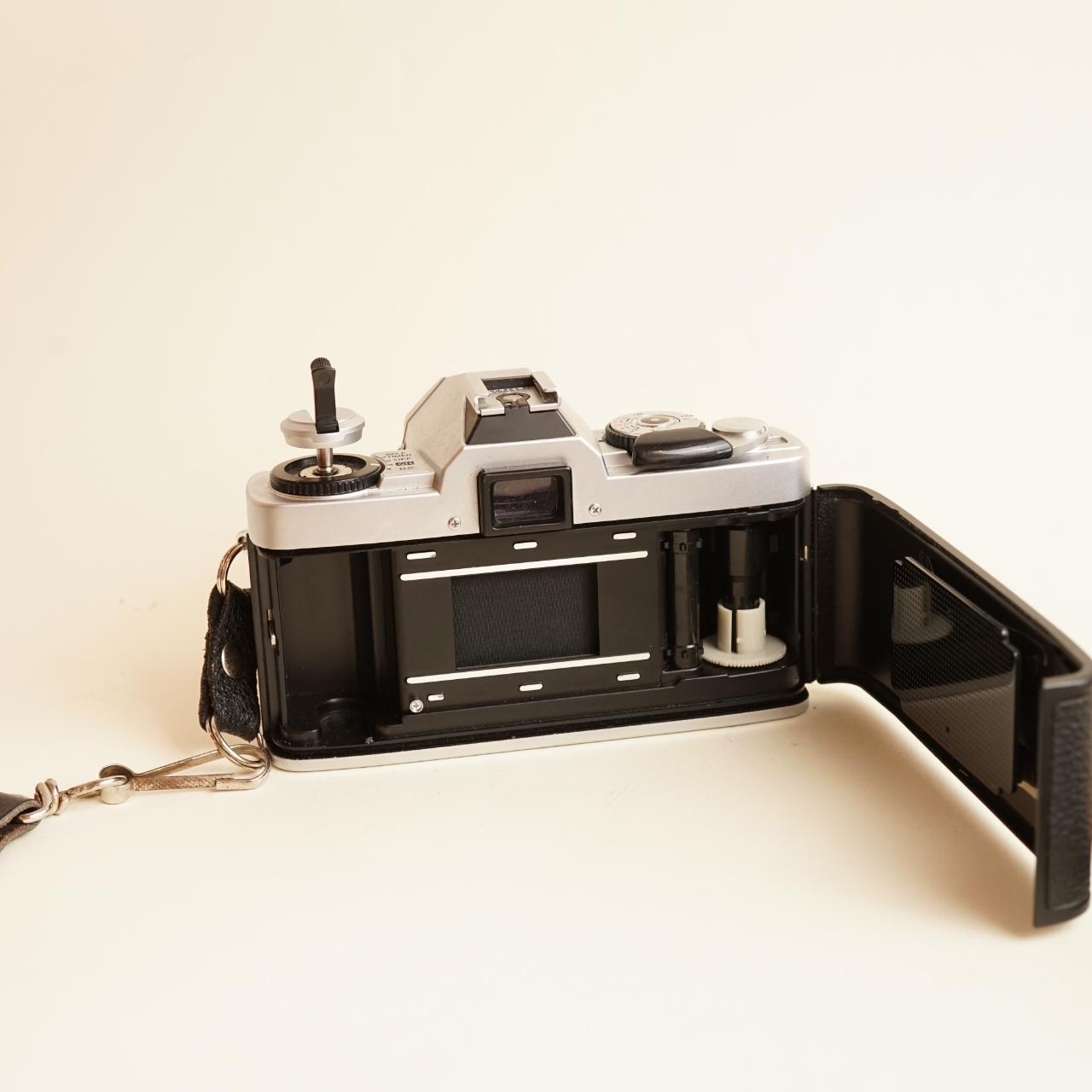 Minolta XG-A Film Camera | 35mm SLR | Tested & Working | Silver & Black