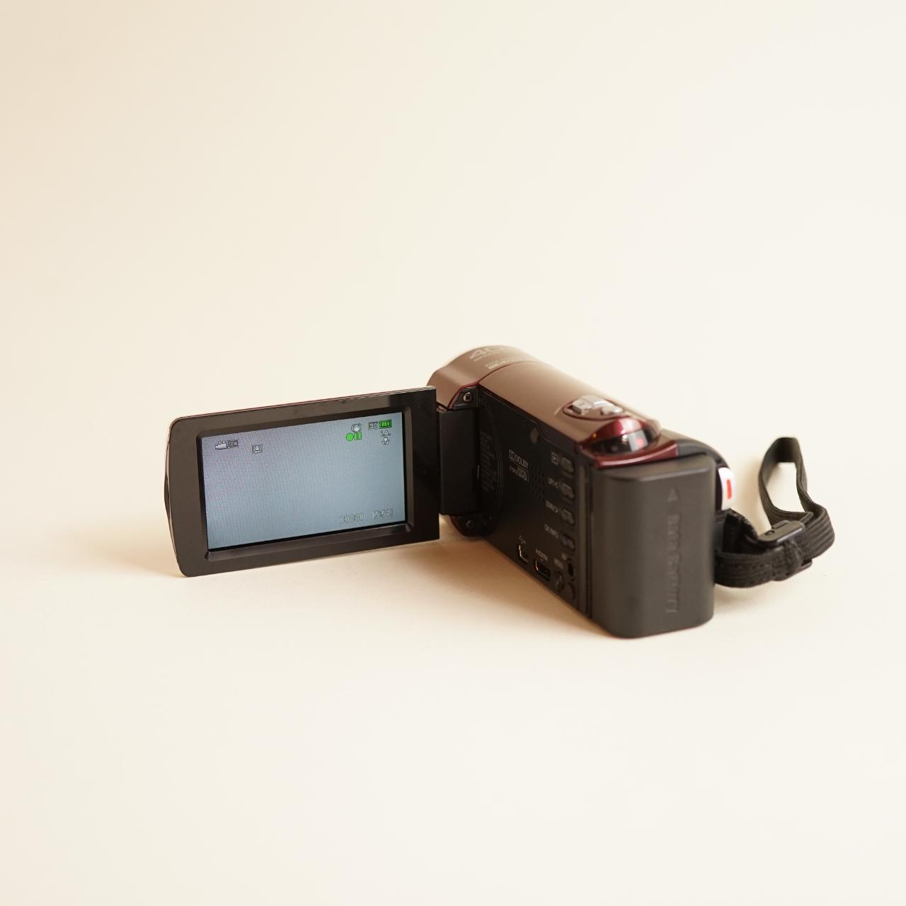 JVC Everio GZ-E100RU Camcorder | HD 1080p | Tested & Working | Red