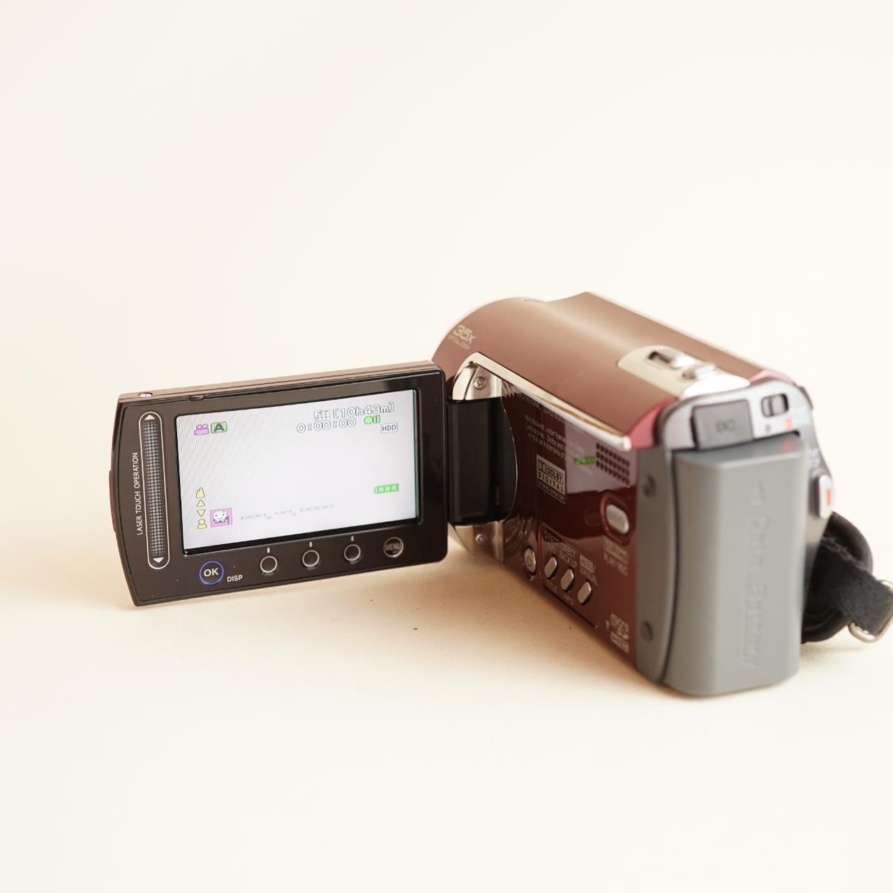 JVC Everio GZ-MG330 Digital Camcorder | 35x Zoom | Tested & Working | Red