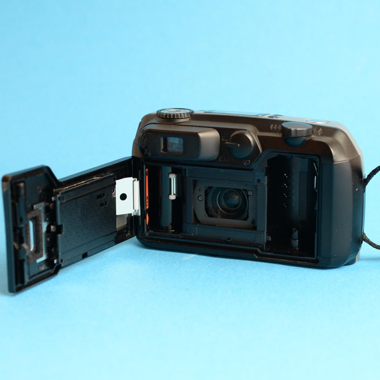 Pentax IQZoom 160 Film Camera | 35mm Point & Shoot | Tested & Working | Silver