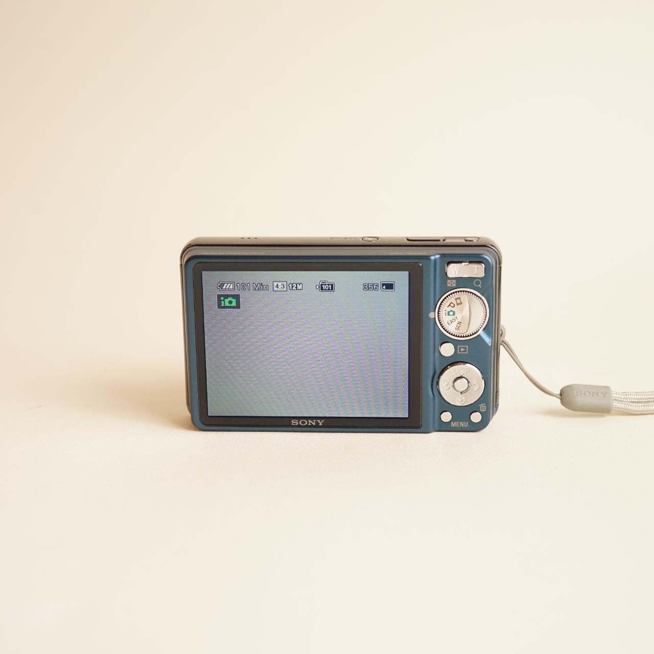 Sony CyberShot DSC-W290 Digital Camera | 12.1MP | Tested & Working | Blue