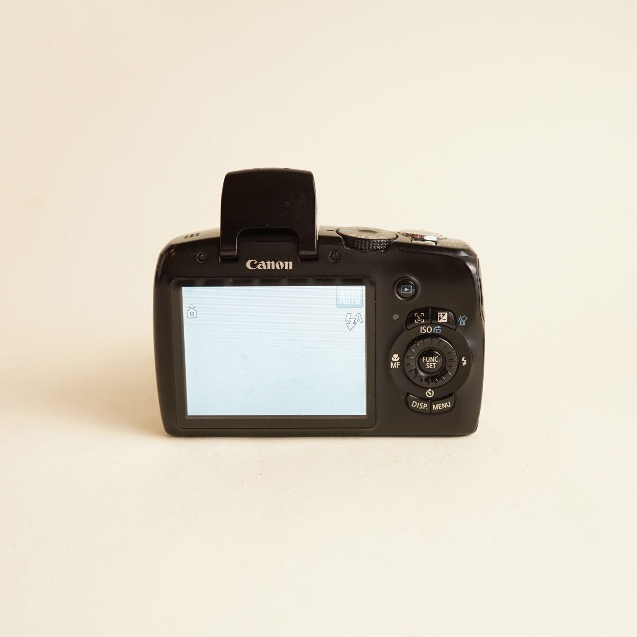 Canon PowerShot SX120 IS Digital Camera | 10MP | Tested & Working | Black