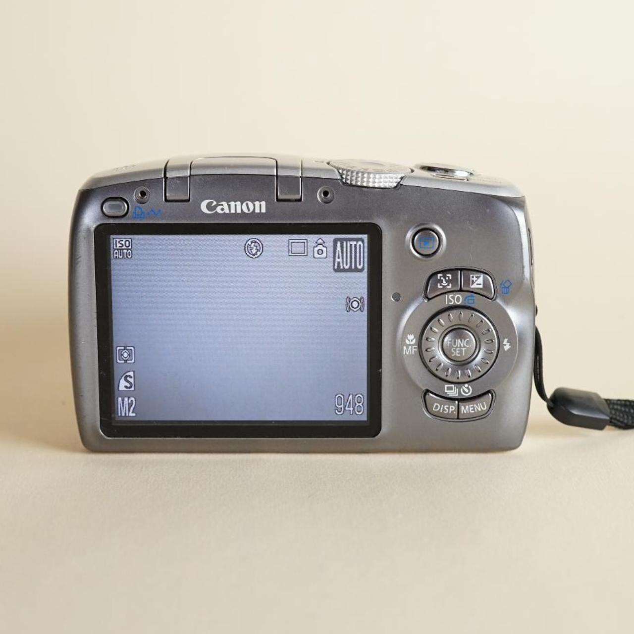 Canon PowerShot SX110 IS | 9MP Digital Camera | Tested & Working | Silver