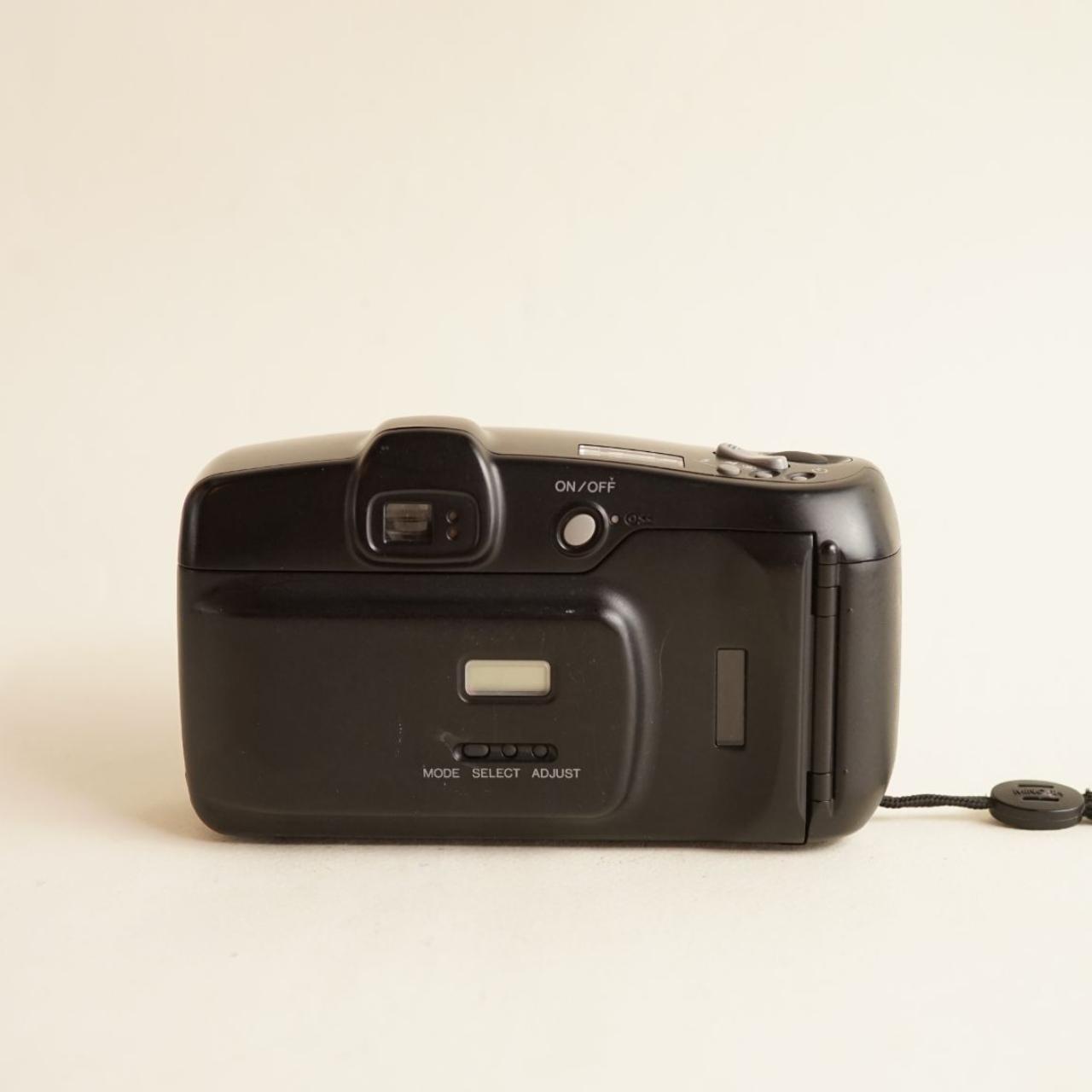 Minolta Freedom Action Zoom 90 Film Camera | 35mm Point & Shoot | Tested & Working | Black