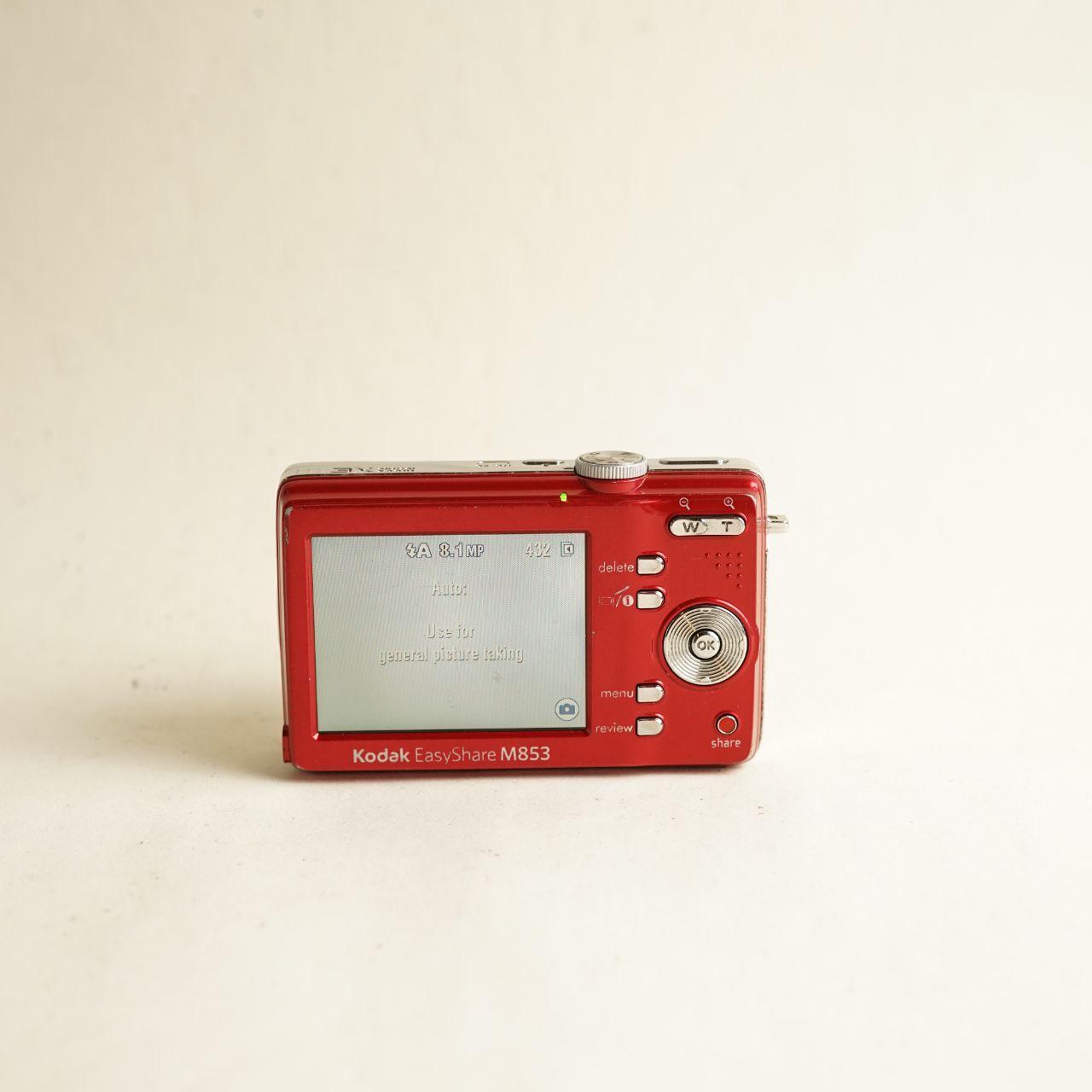 Kodak EasyShare M853 Digital Camera | 8.2MP | Tested & Working | Red