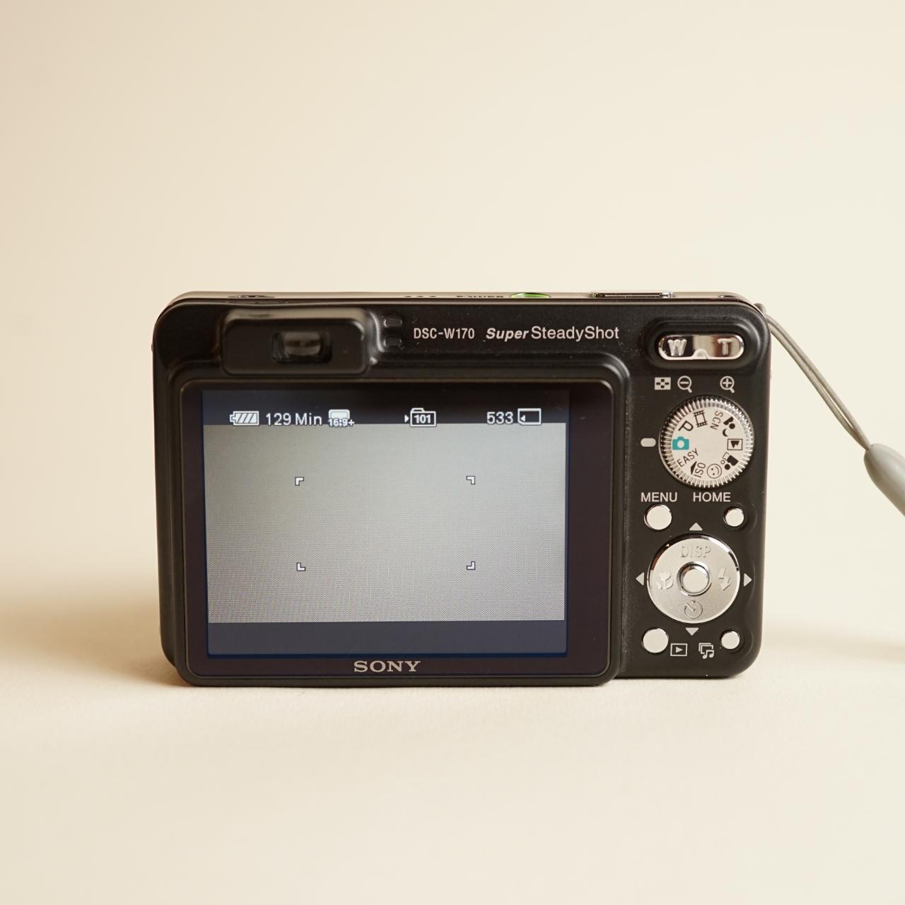 Sony Cyber-shot DSC-W170 Digital Camera | 10.1MP | Tested & Working | Black