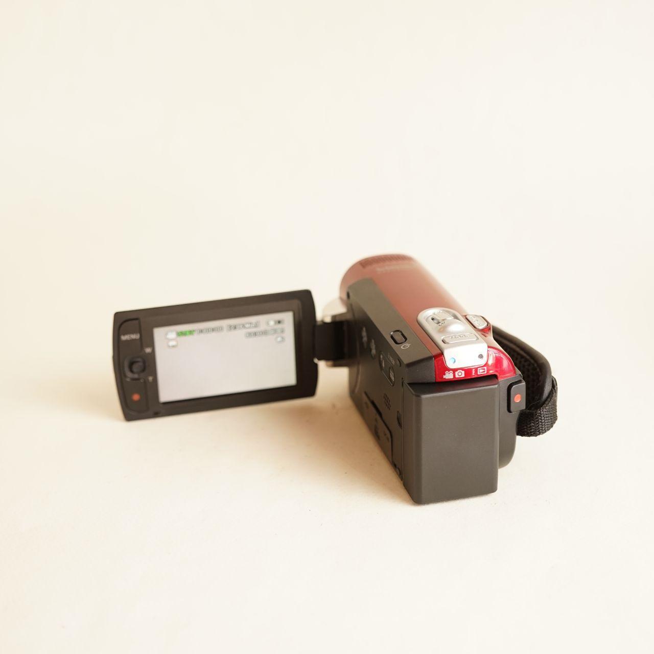 Samsung SMX-F40RN/XAA Digital Camcorder | Tested & Working | Black & Red