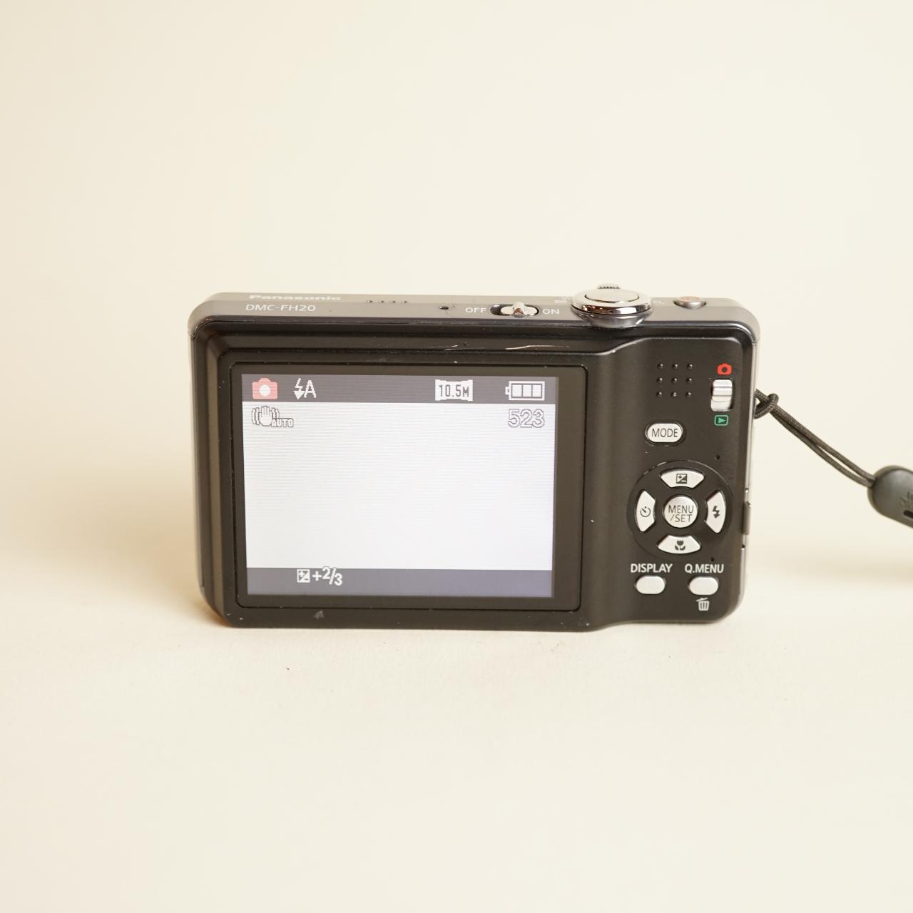 Panasonic Lumix DMC-FH20 Digital Camera | 14.1MP | Tested & Working | Black