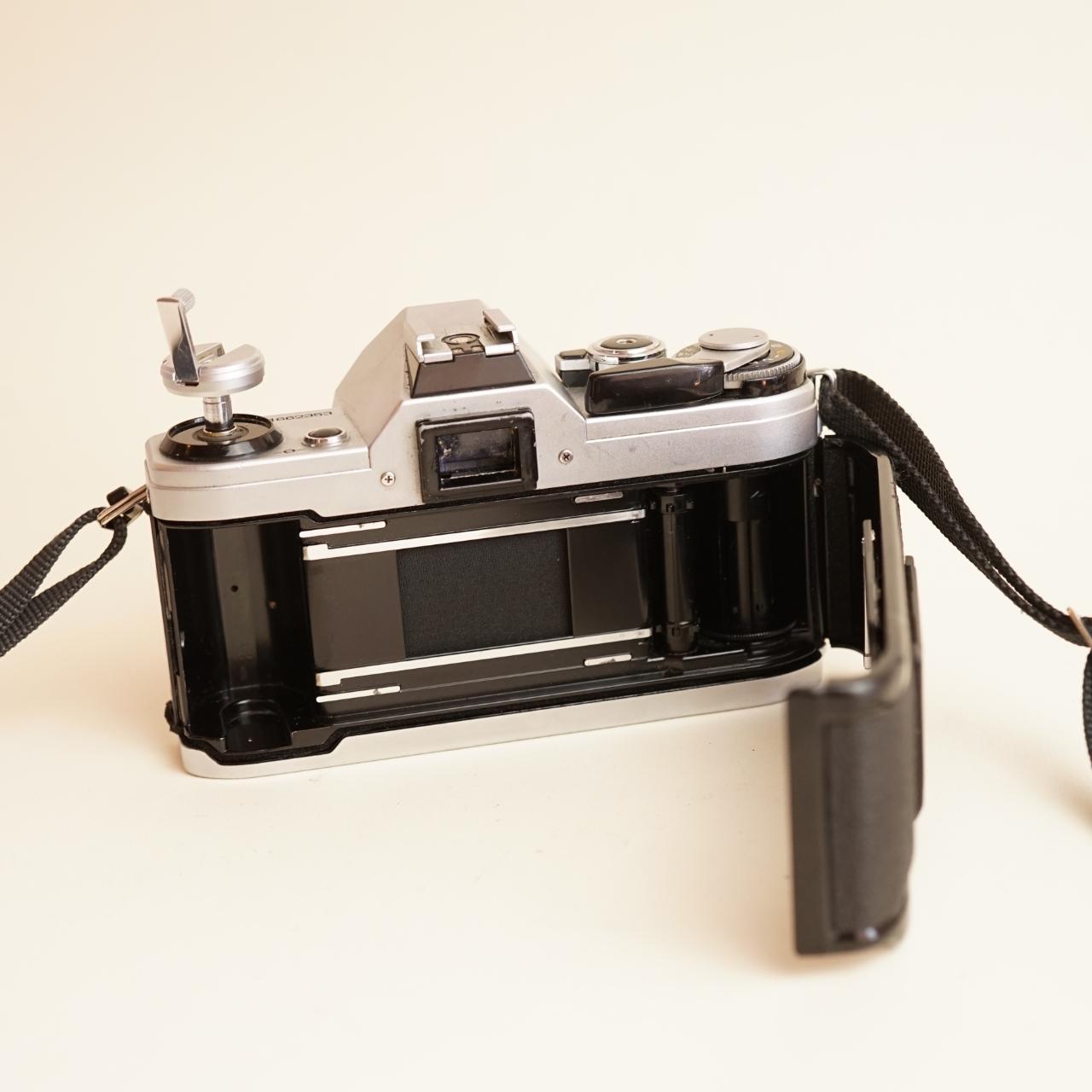 Canon AE-1 Film Camera | 35mm SLR Camera w/ 50mm Lens | Tested & Working | Black & Silver