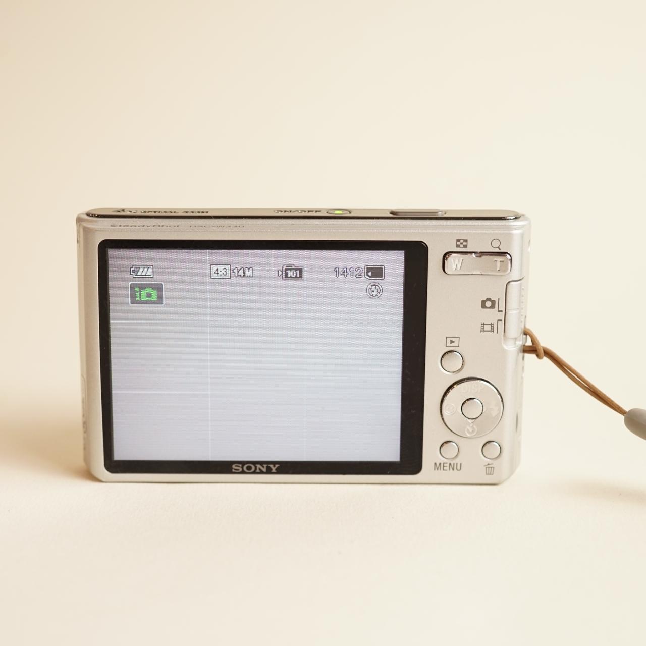 Sony Cyber-shot DSC-W330 Digital Camera | 14.1MP | Tested & Working | Silver