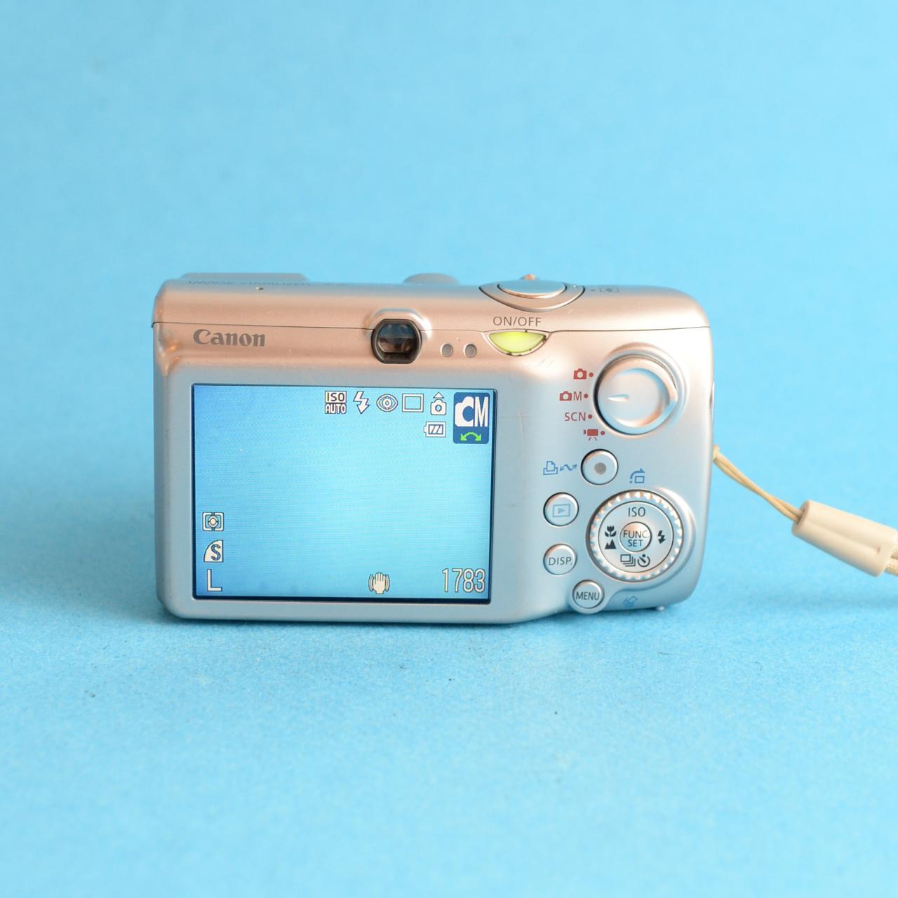 Canon PowerShot SD890 IS Digital Camera | 10MP | Tested & Working | Silver