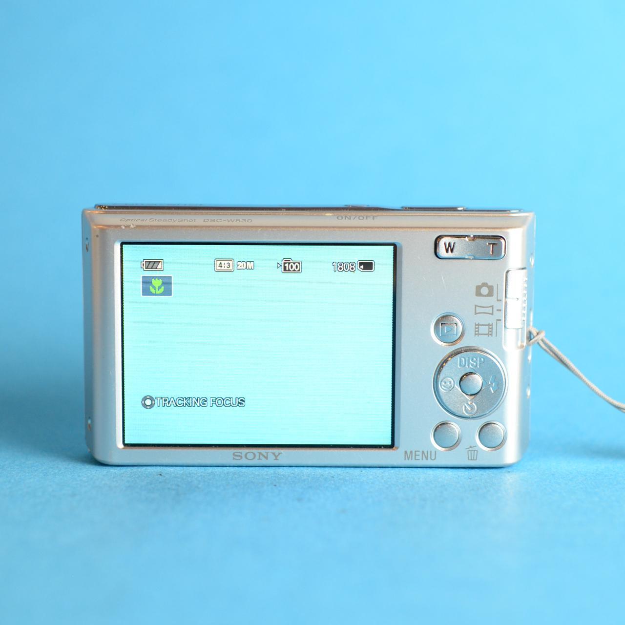 Sony Cyber-Shot DSC-W830 Digital Camera | 20.1MP | Tested & Working | Silver