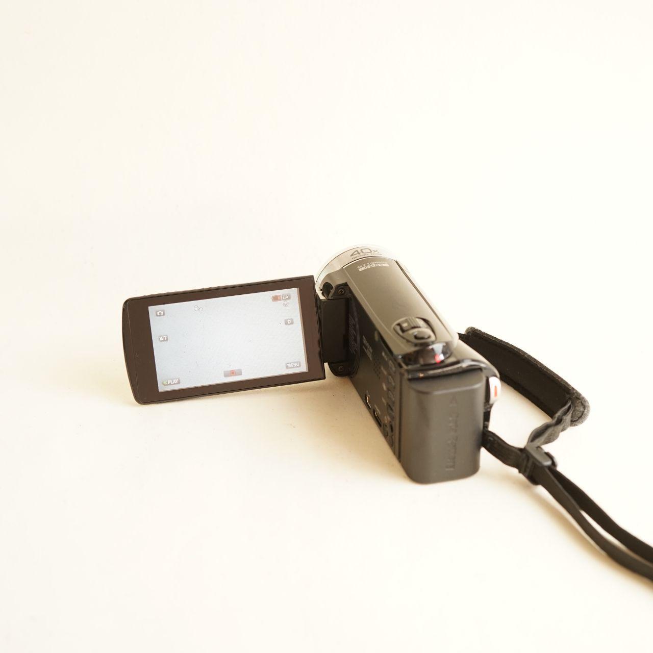 JVC Everio GZ-E200BU Digital Camcorder | Tested & Working | Black