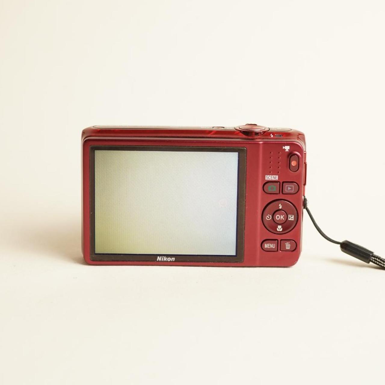 Nikon Coolpix S6500 Digital Camera | 16MP | Tested & Working | Red